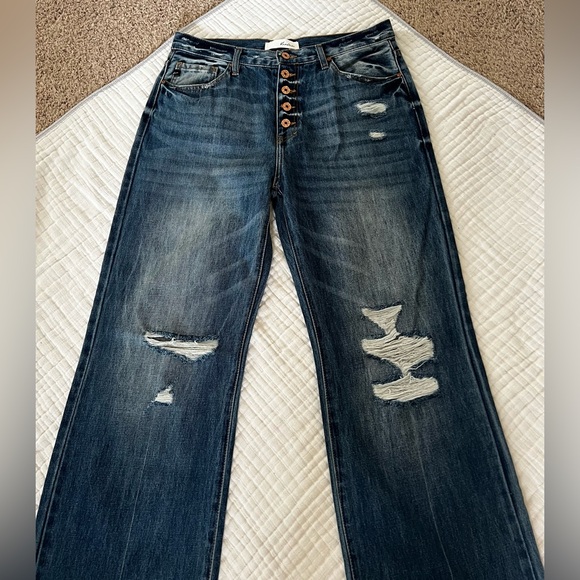 Kancan Ariena Ultra High Rise 90's Flare Jeans size 11/29 - Picture 2 of 12